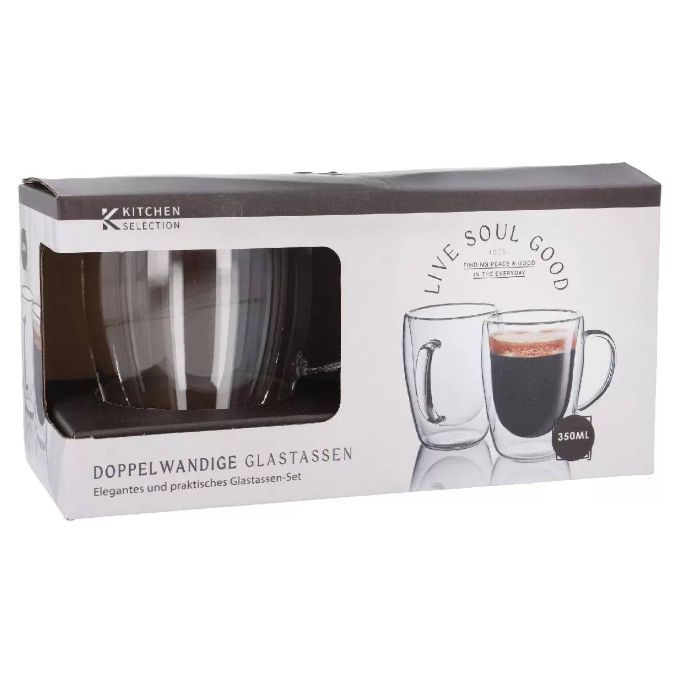 Shop The Geschenk | Küche>NANU-NANA 2er Set Doppelwand-Teeglas, 350 Ml