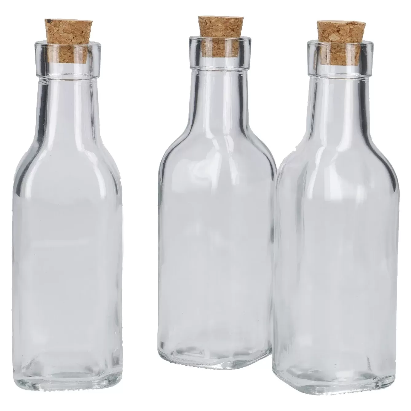 Gastgeschenke | Tischdeko Hochzeit>NANU-NANA 3er Set Flasche Mit Korken, 200 Ml