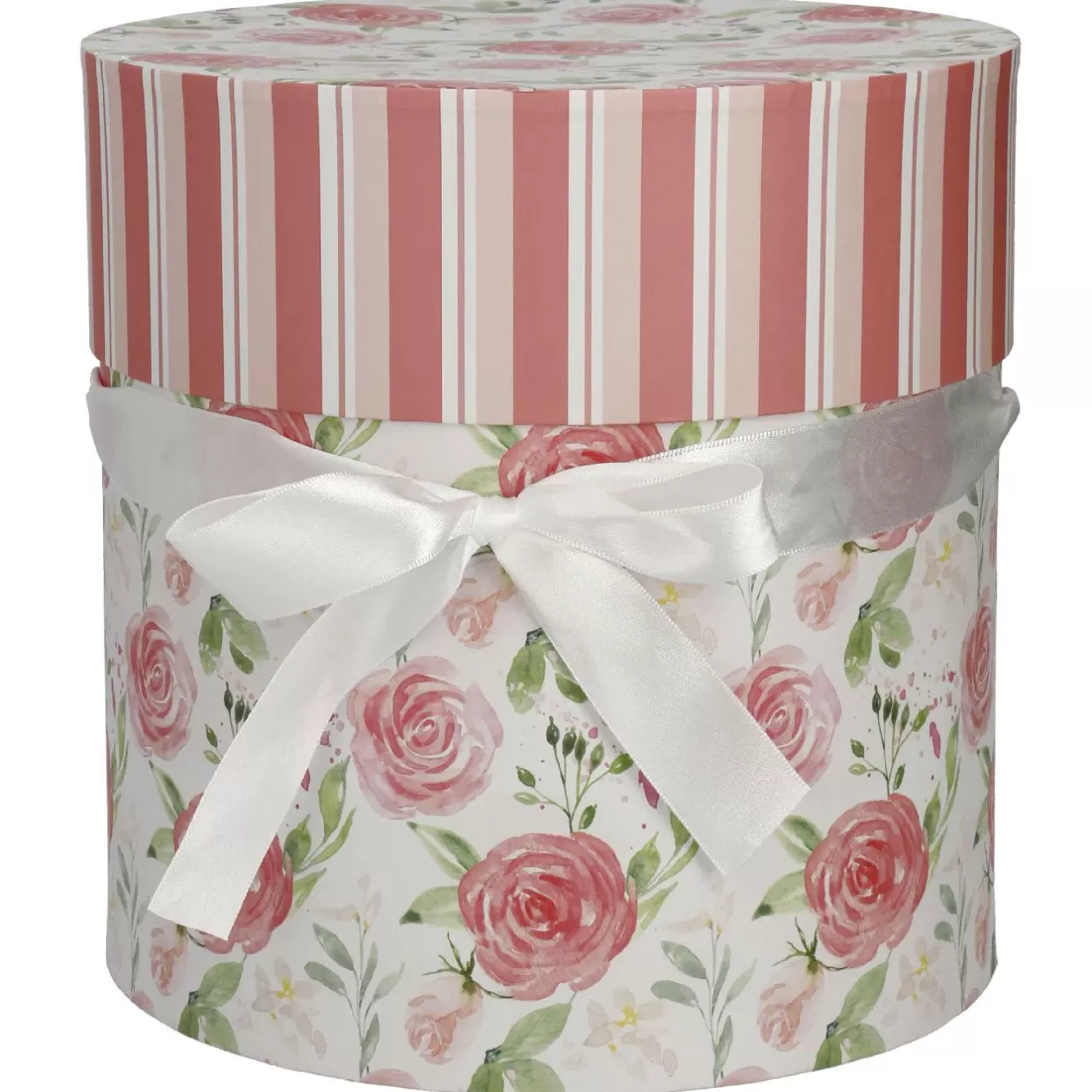 Hochzeitsgeschenke | Geschenkverpackung>NANU-NANA 5er Set Geschenkkarton Floral/rund, Rosa