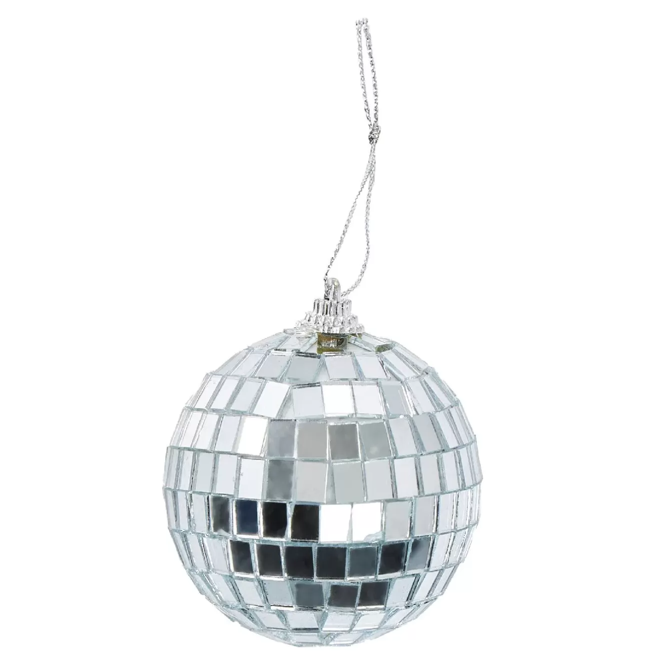 Deko-Anhänger | Weihnachtsbaumschmuck>NANU-NANA Anhänger Discokugel, Silber, 6 Cm