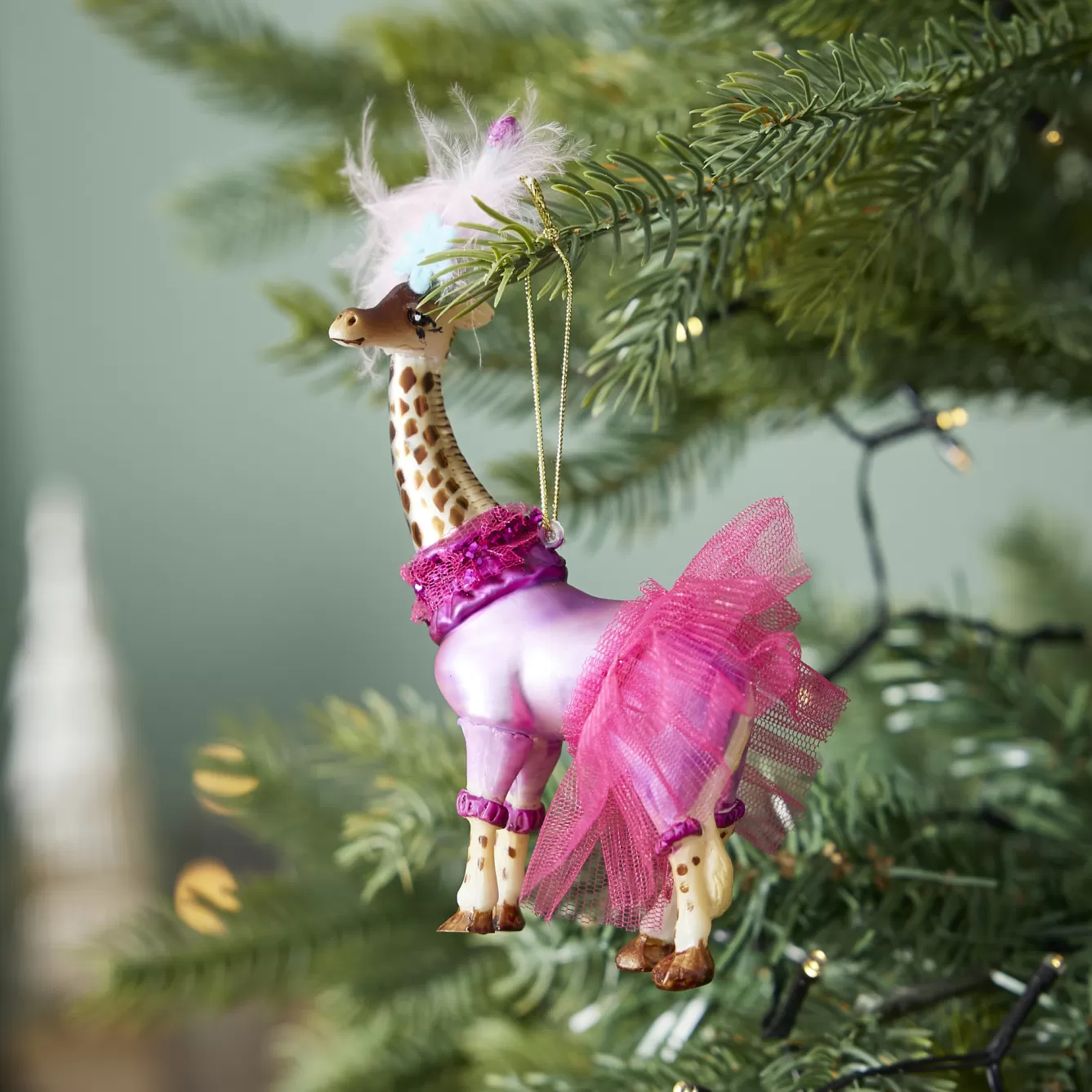 Weihnachtsbaumschmuck | Weihnachten>NANU-NANA Anhänger Fancy, Deluxe, Giraffe/Party