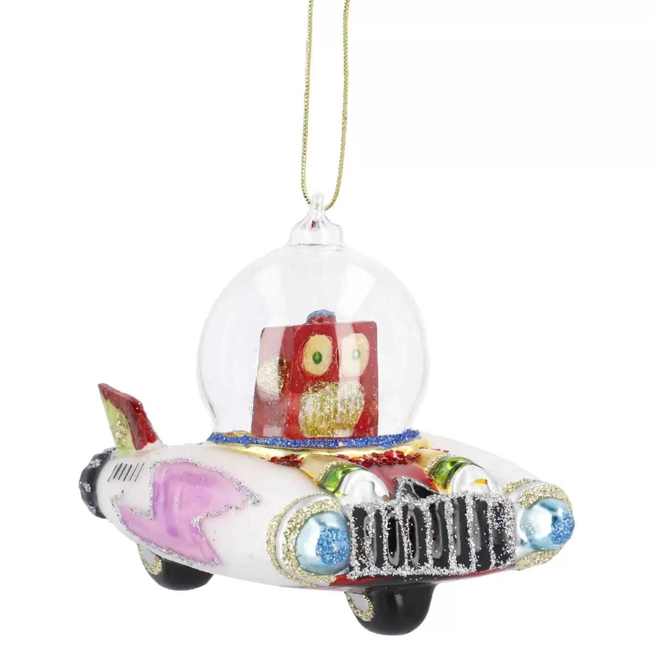 Weihnachtsbaumschmuck | Weihnachten>NANU-NANA Anhänger Fancy, Deluxe, Roboter/Cabrio