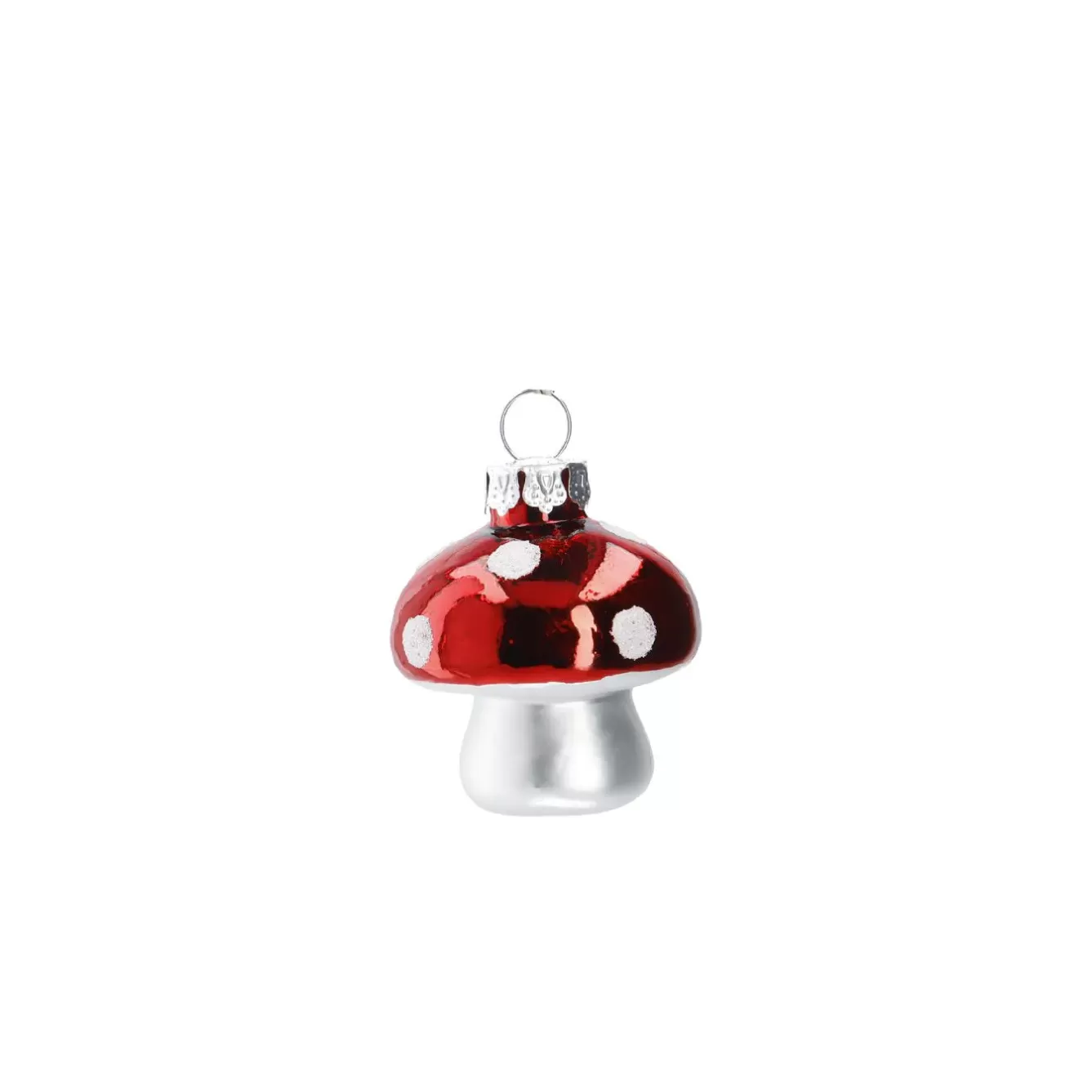 Weihnachtsbaumschmuck | Adventskränze & Zubehör>NANU-NANA Anhänger Minipilz, Rot, 4,5 Cm