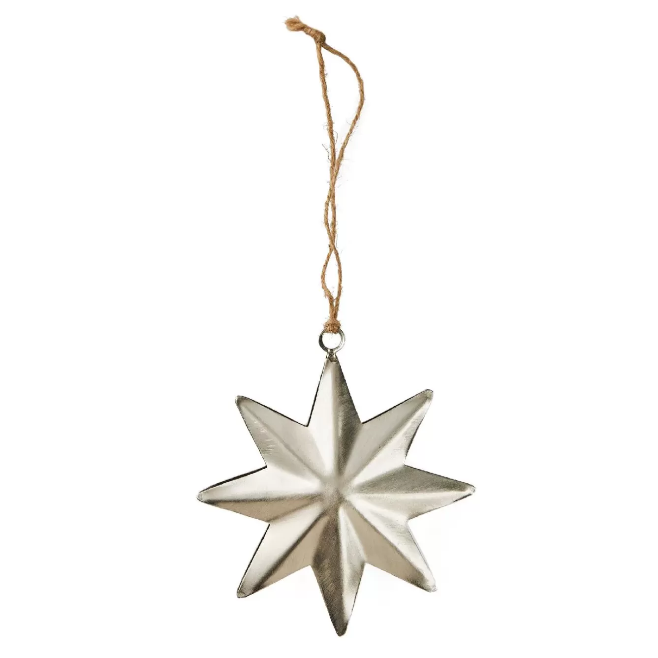 Deko-Anhänger | Weihnachtsbaumschmuck>NANU-NANA Anhänger Stern, Silber, 10.5 Cm