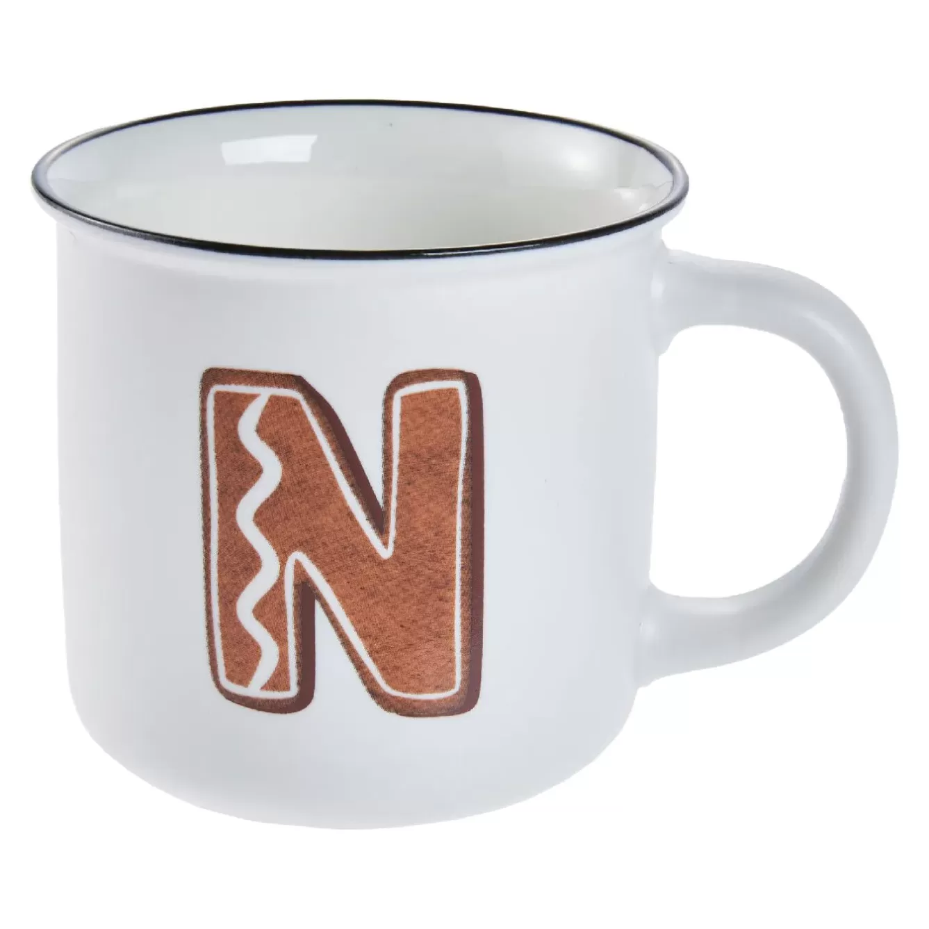 Küche | Nikolaus>NANU-NANA Becher Buchstabe/Lebkuchen, N, 380 Ml