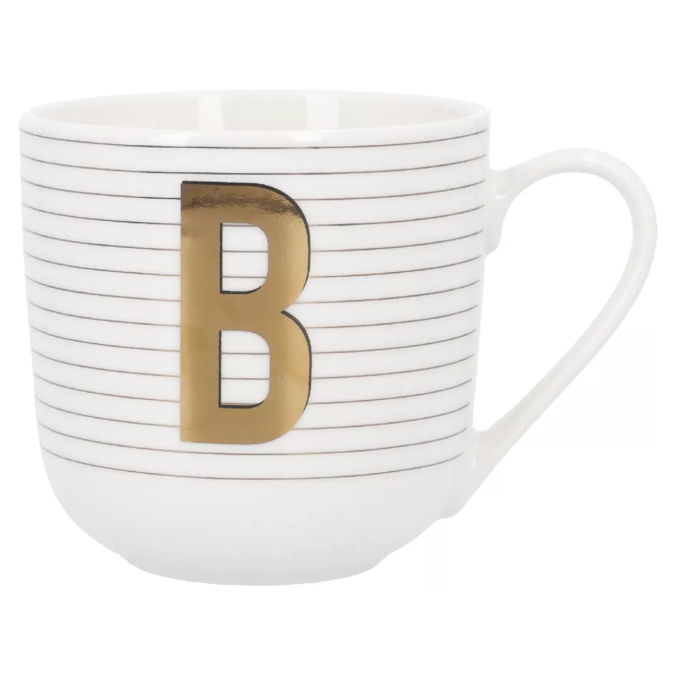 Küche | Weihnachtsbecher>NANU-NANA Becher Buchstabe/Streifen, B, 450 Ml