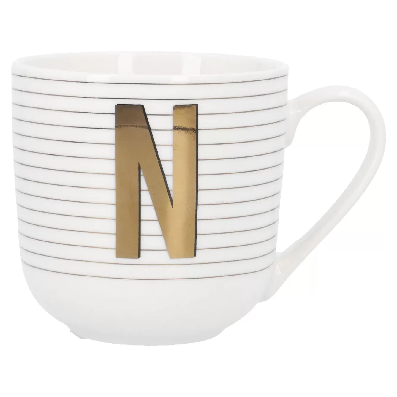 Küche | Weihnachtsbecher>NANU-NANA Becher Buchstabe/Streifen, N, 450 Ml