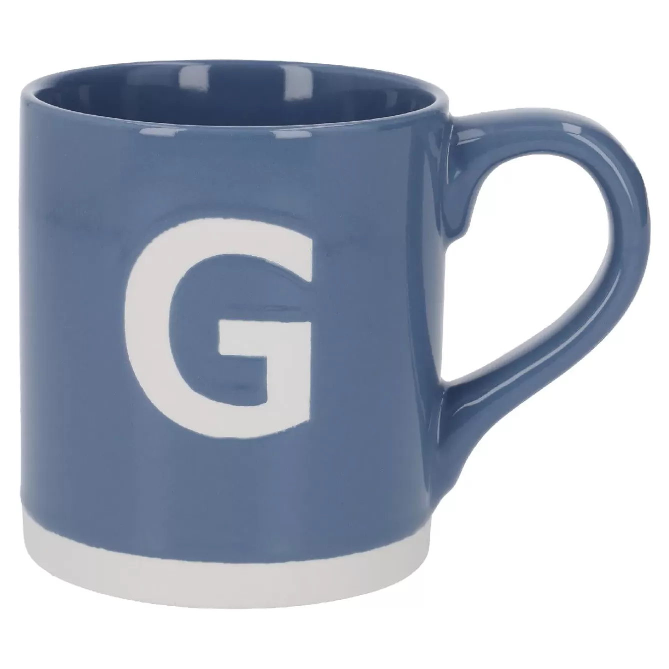 Küche>NANU-NANA Becher Buchstabe/Uni, G/blau, 440 Ml