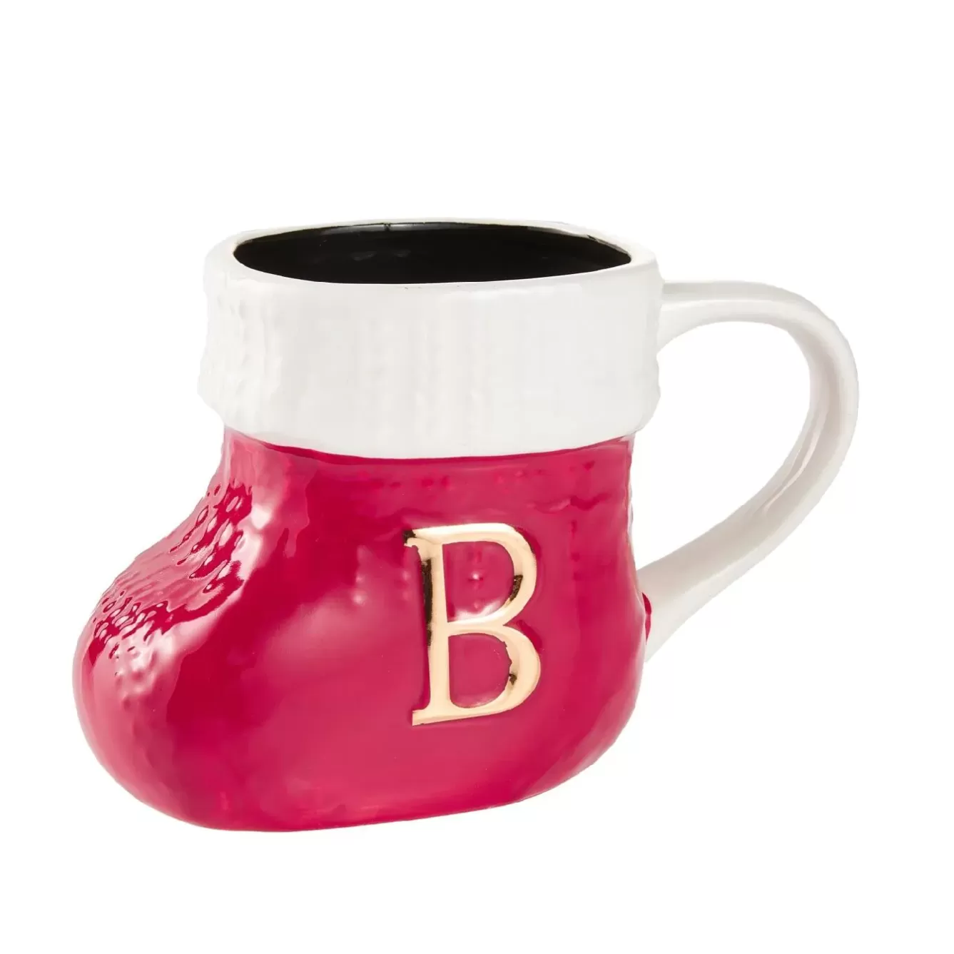 Küche | Nikolaus>NANU-NANA Becher Stiefel Mit Buchstabe, B/rot, 400 Ml