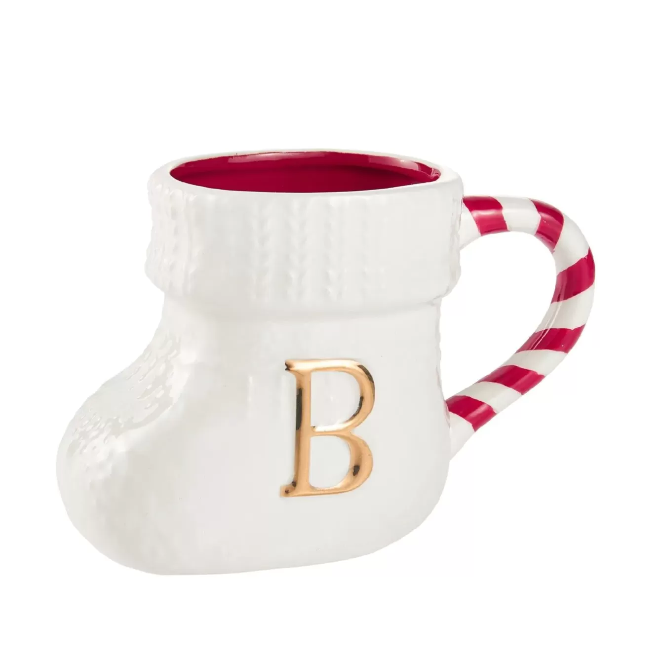 Küche | Nikolaus>NANU-NANA Becher Stiefel Mit Buchstabe, B/weiß, 400 Ml