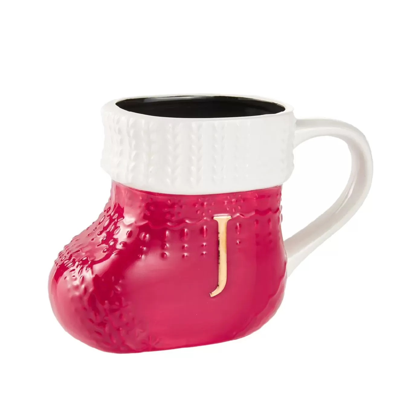 Küche | Nikolaus>NANU-NANA Becher Stiefel Mit Buchstabe, J/rot, 400 Ml