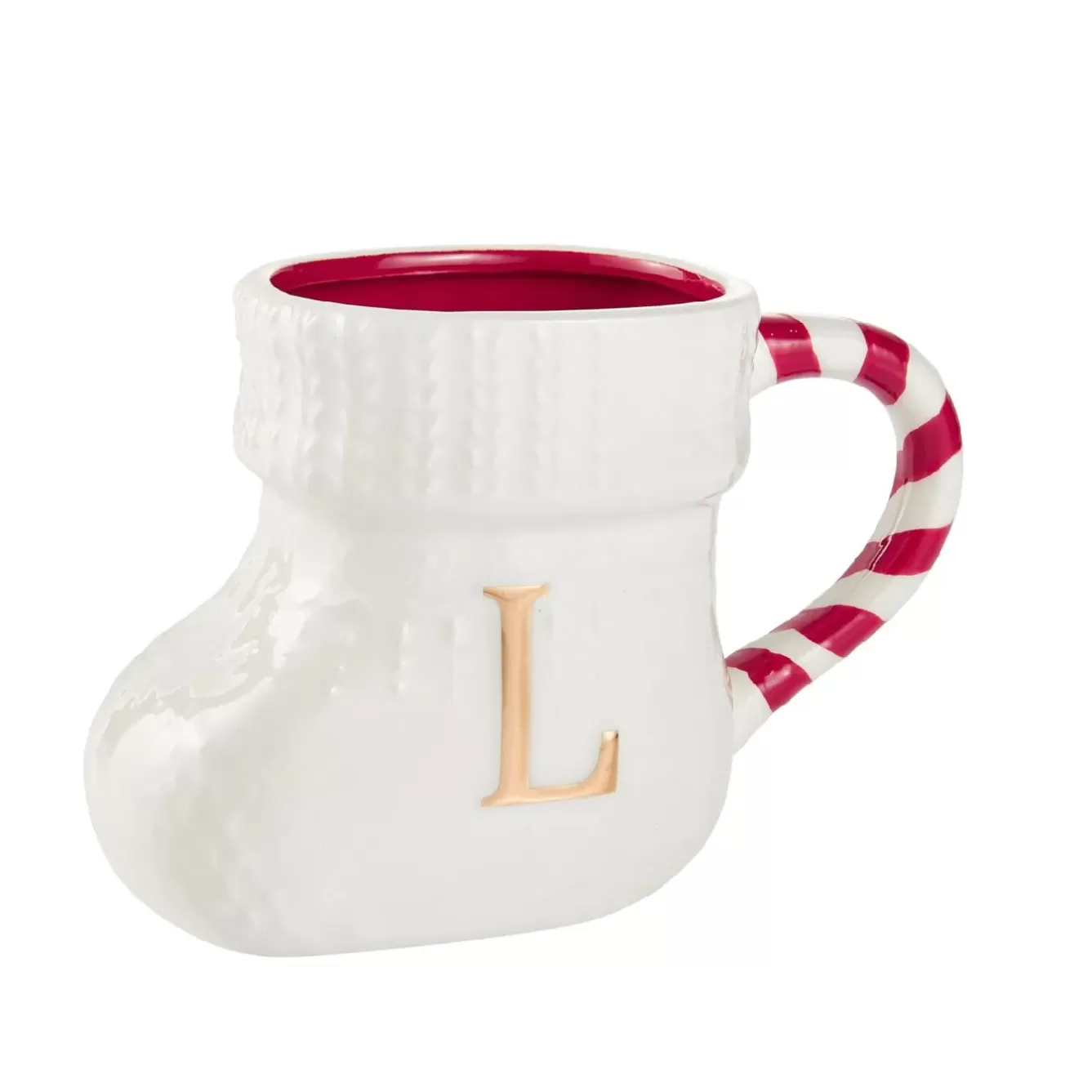 Küche | Nikolaus>NANU-NANA Becher Stiefel Mit Buchstabe, L/weiß, 400 Ml