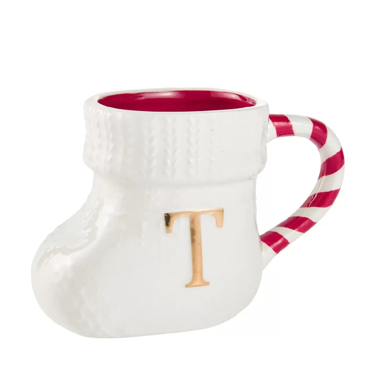 Küche | Nikolaus>NANU-NANA Becher Stiefel Mit Buchstabe, T/weiß, 400 Ml