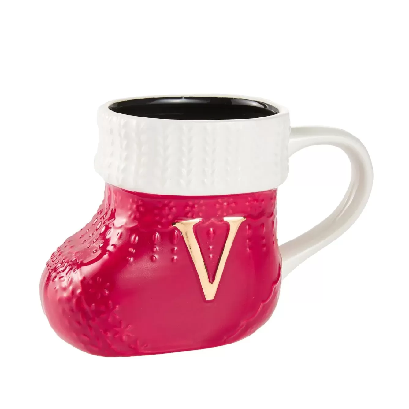 Küche | Nikolaus>NANU-NANA Becher Stiefel Mit Buchstabe, V/rot, 400 Ml