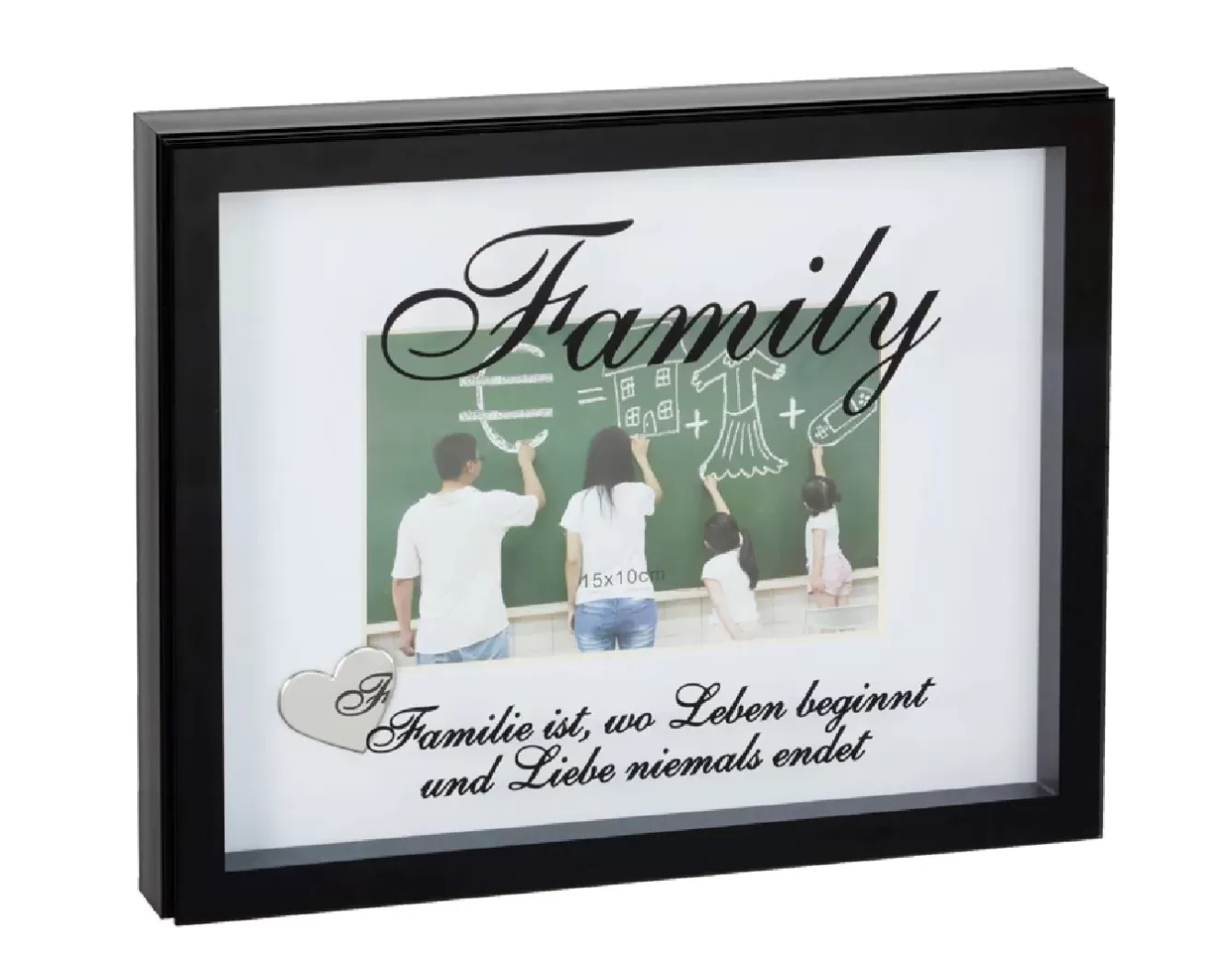 Bilderrahmen>NANU-NANA Bilderrahmen Mit Spruch, Family, 10 X 15 Cm