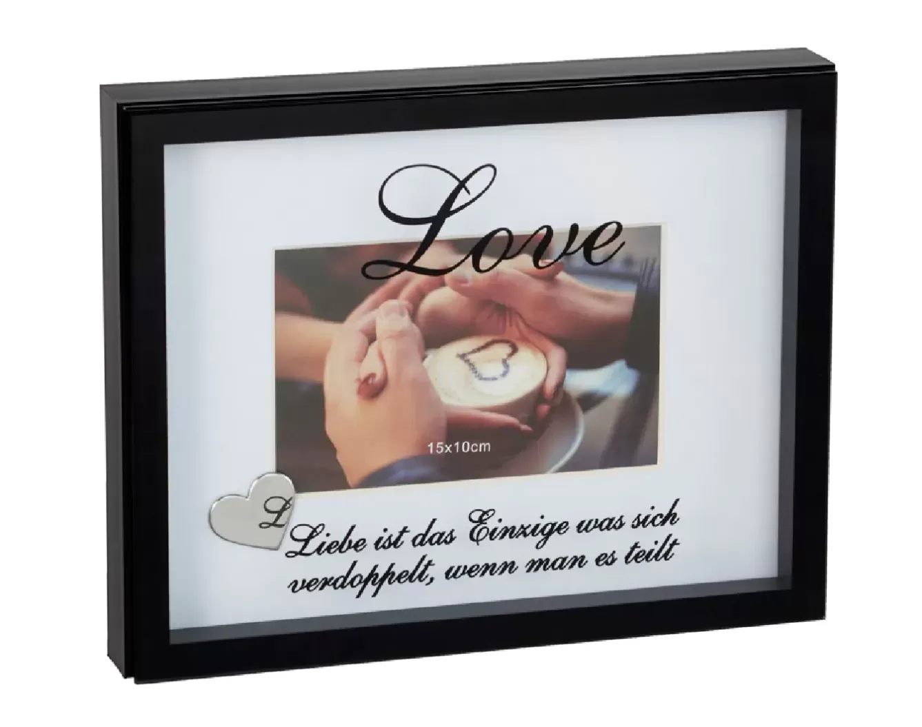 Bilderrahmen>NANU-NANA Bilderrahmen Mit Spruch, Love, 10 X 15 Cm