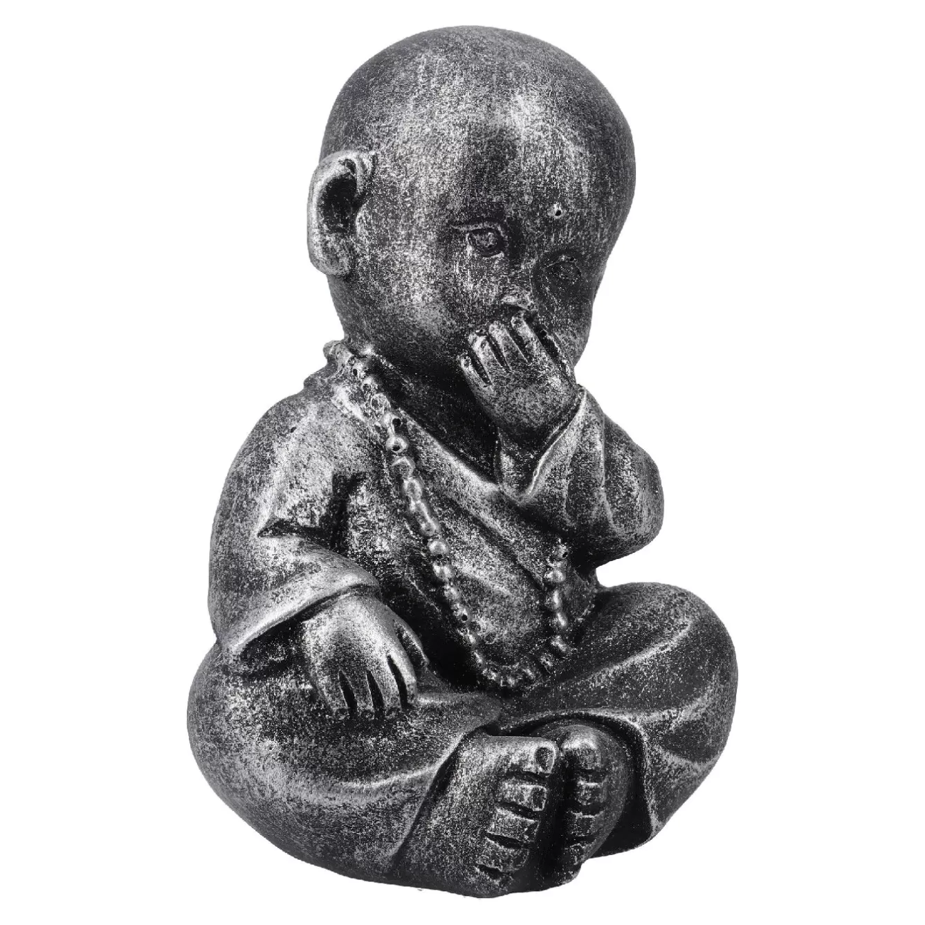 Figuren>NANU-NANA Buddha Kind, Nichts Sagen, 12 Cm