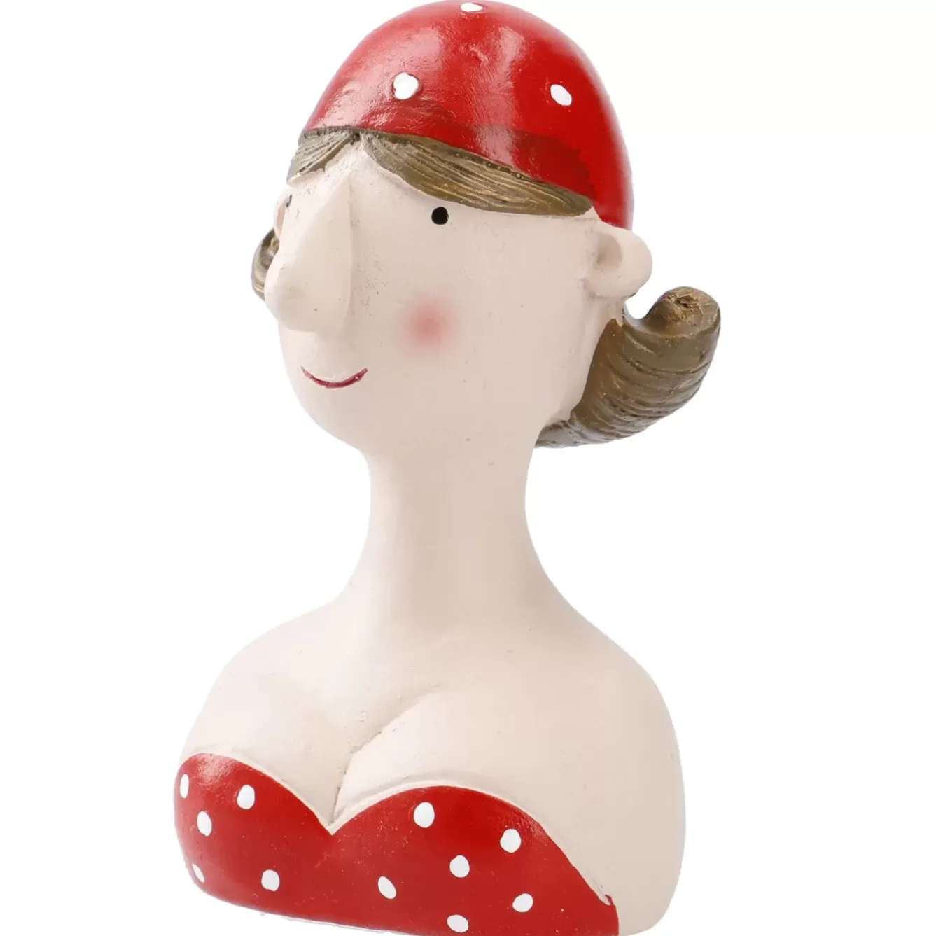 Figuren>NANU-NANA Deko-Kopf See, Frau, 12 Cm