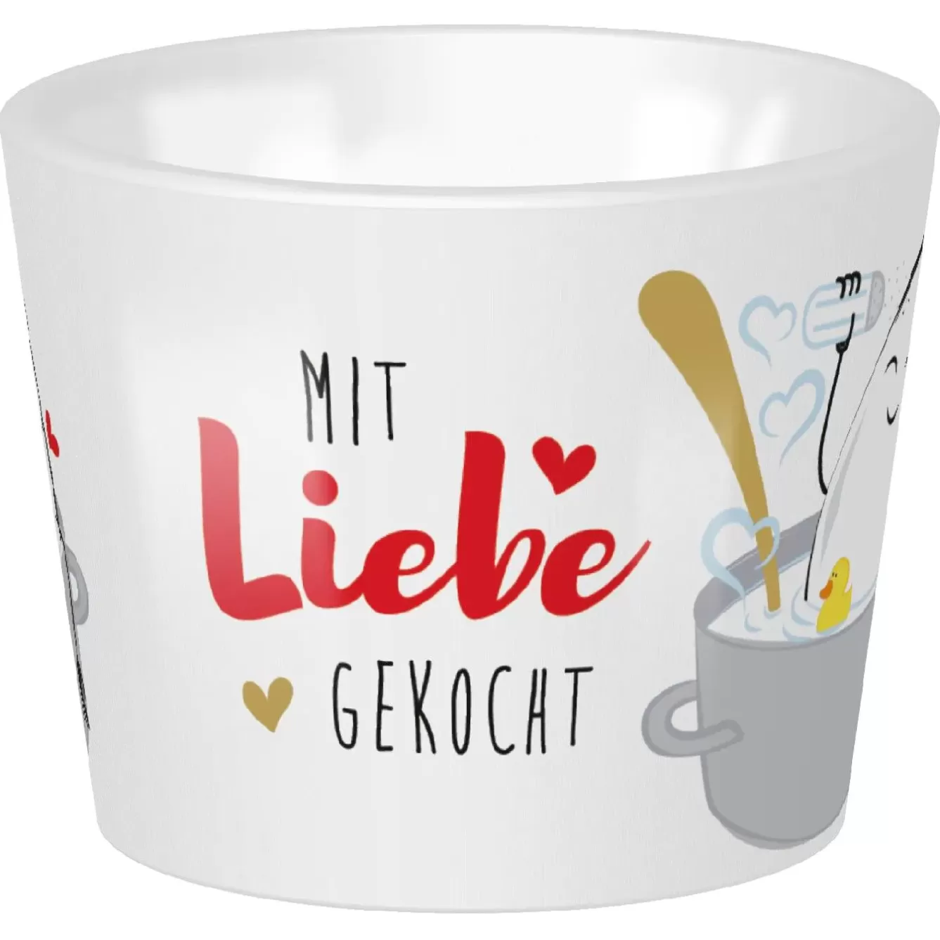 Geschenkideen | Küche>NANU-NANA Eierbecher, Mit Liebe Gekocht