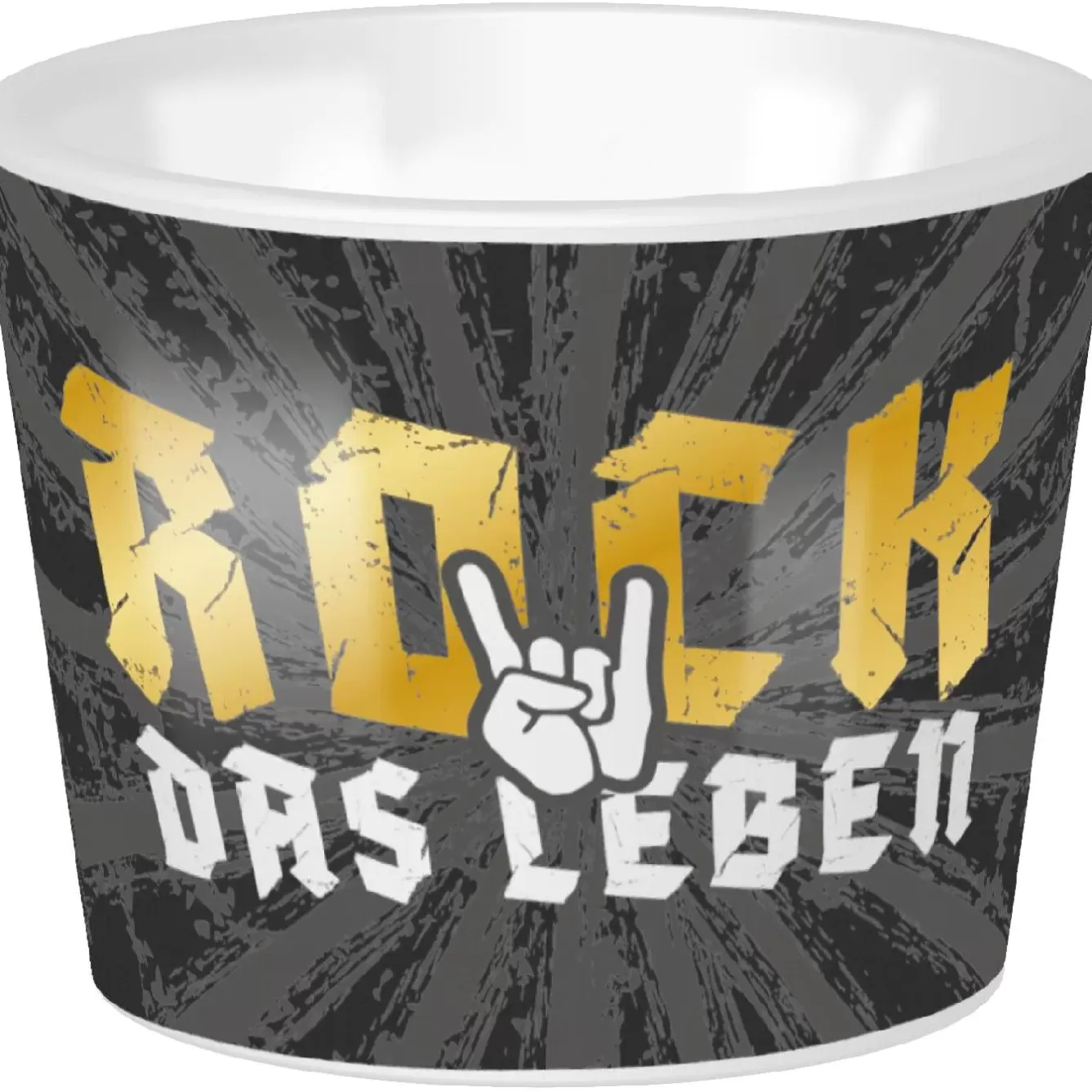 Küche>NANU-NANA Eierbecher, Rock Das Leben