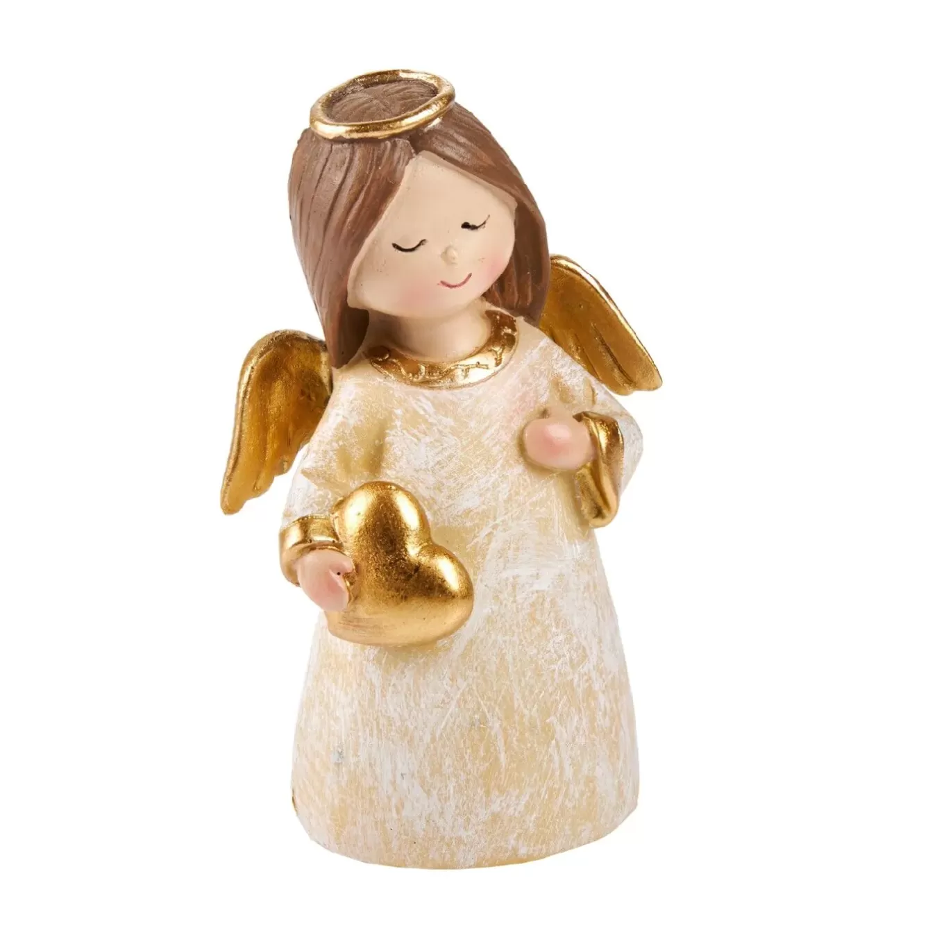 Figuren | Weihnachtsdeko>NANU-NANA Engel Mit Flügel, Herz, 13.5 Cm