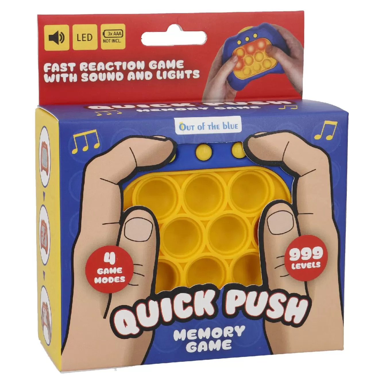 Geschenkideen | Spielzeug>NANU-NANA Geduldsspiel Pop It, LED