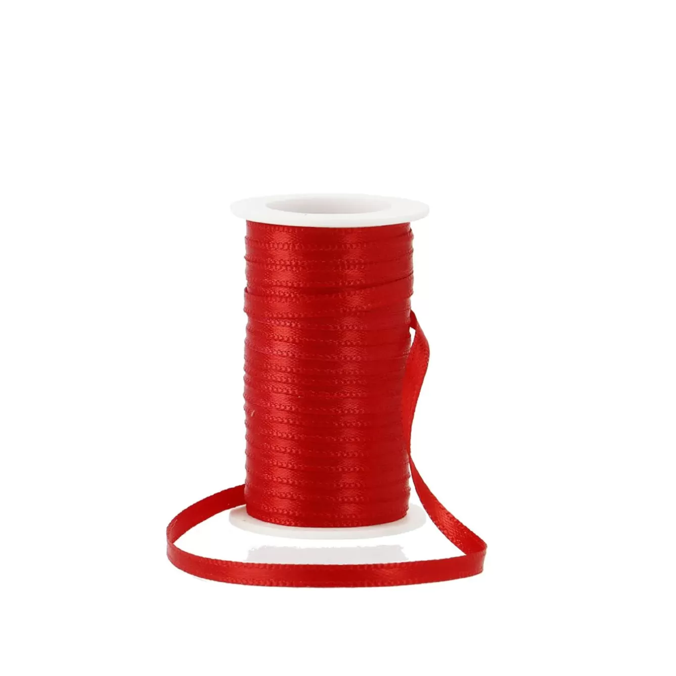 Jga | Gastgeschenke>NANU-NANA Geschenkband Satin, Rot, 3mm X 10m