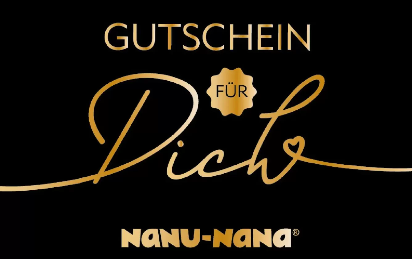 Weihnachtsgeschenke>NANU-NANA Geschenkgutschein, Für Dich, Schwarz, 50 Euro