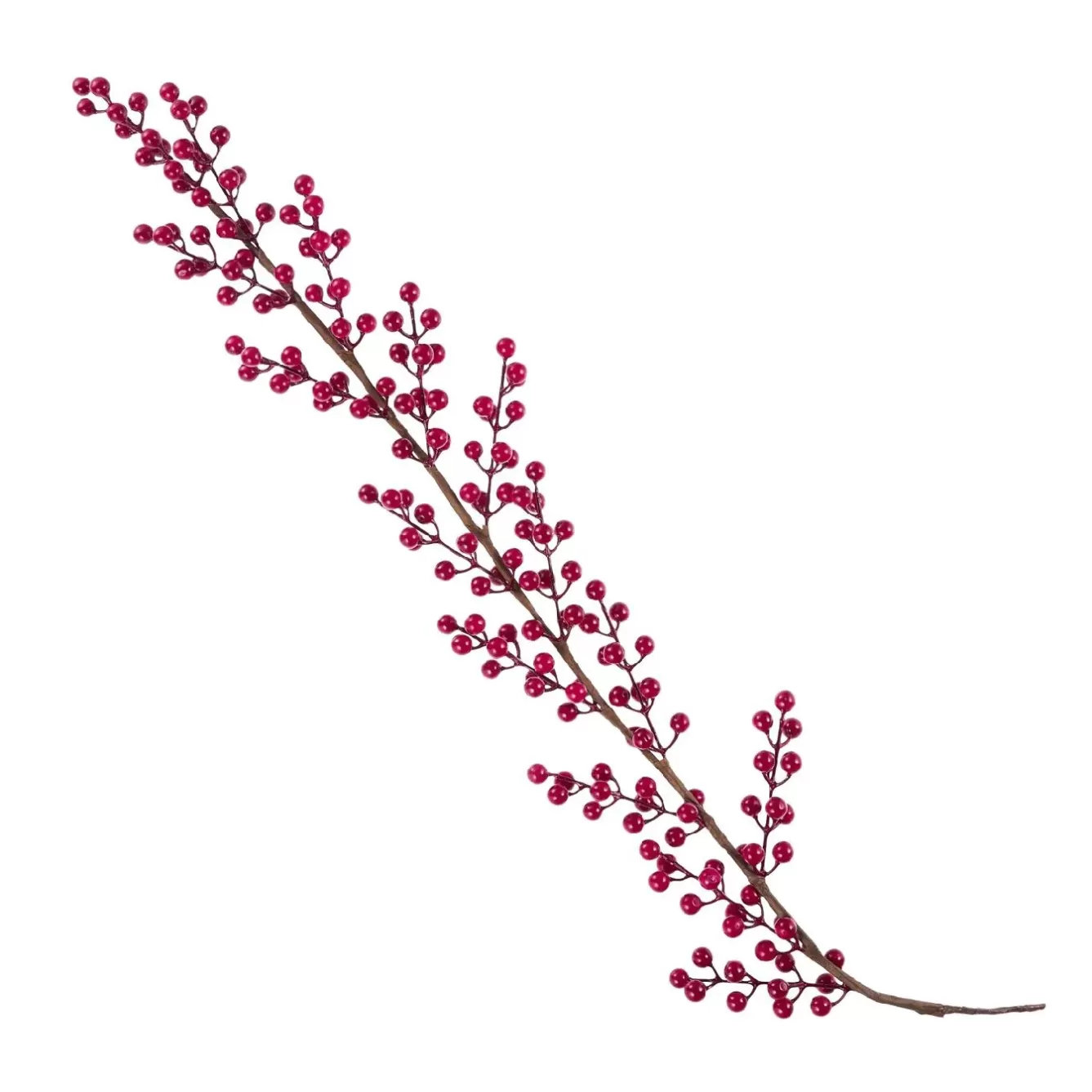 Vasen & Kunstblumen | Adventskränze & Zubehör>NANU-NANA Girlande Beeren, Rot, 90 Cm