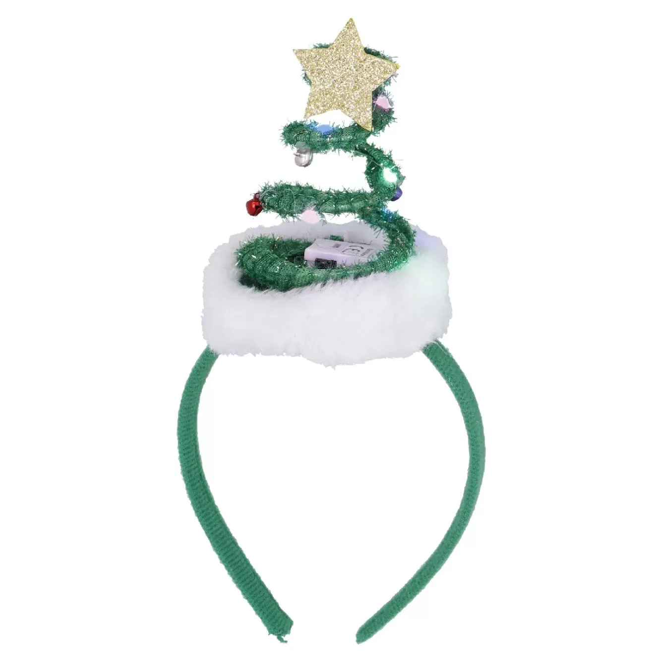 Weihnachtsoutfit | Weihnachten>NANU-NANA Haarreifen Weihnachten Mit LED, Baum/grün