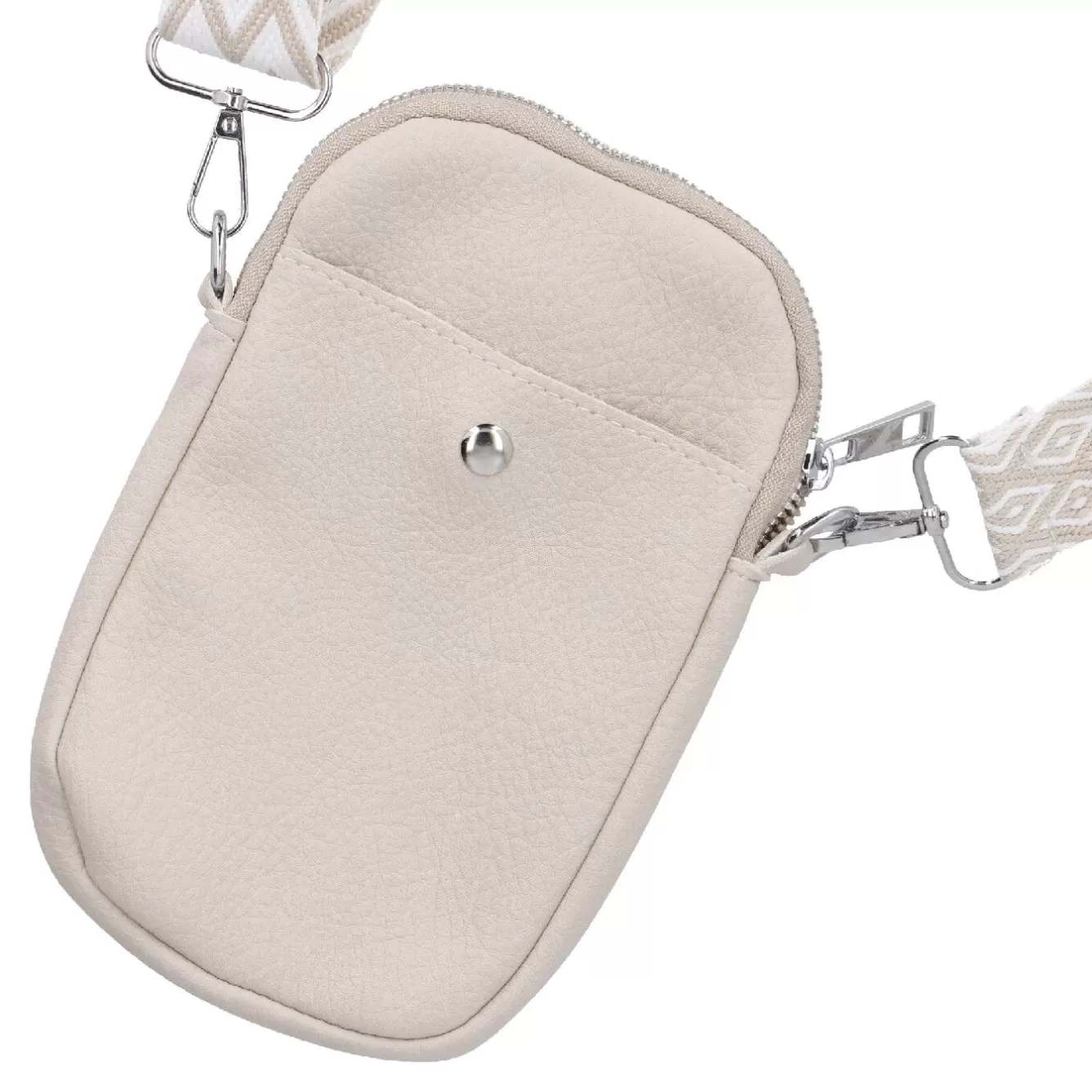 Geschenkideen | Fashion>NANU-NANA Handytasche Riemen, Beige, 18 Cm