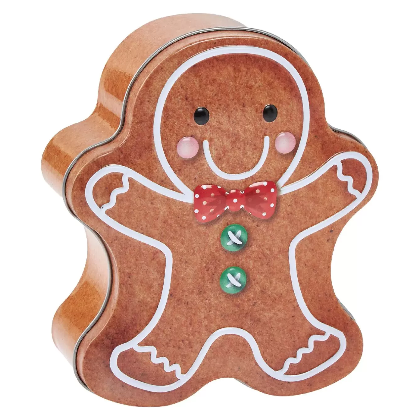 Weihnachtsbäckerei | Weihnachten>NANU-NANA Keksdose Weihnachtsfigur, Lebkuchen, 13 Cm