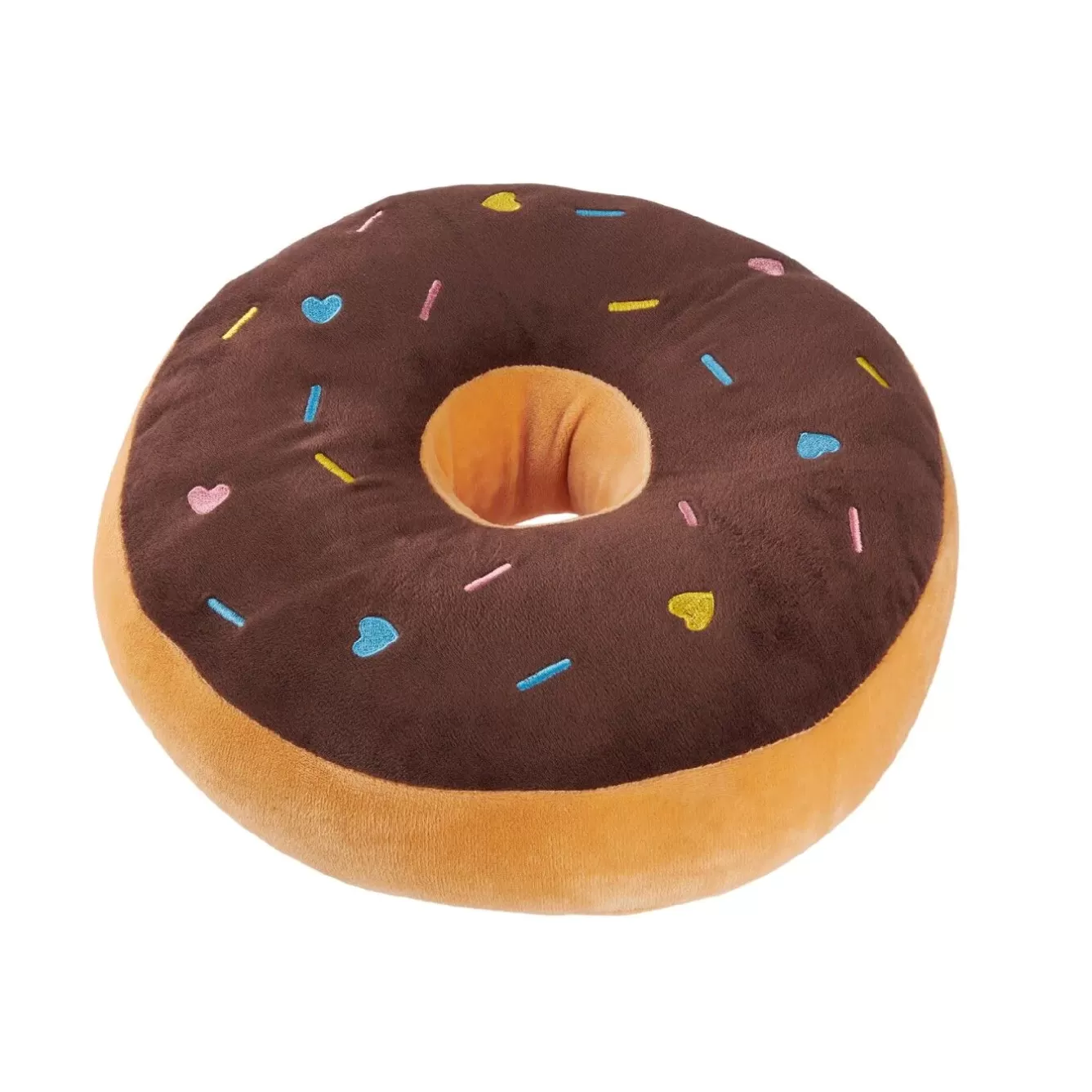 Geschenkideen | Textilien>NANU-NANA Kissen Donut, Braun, 31 Cm