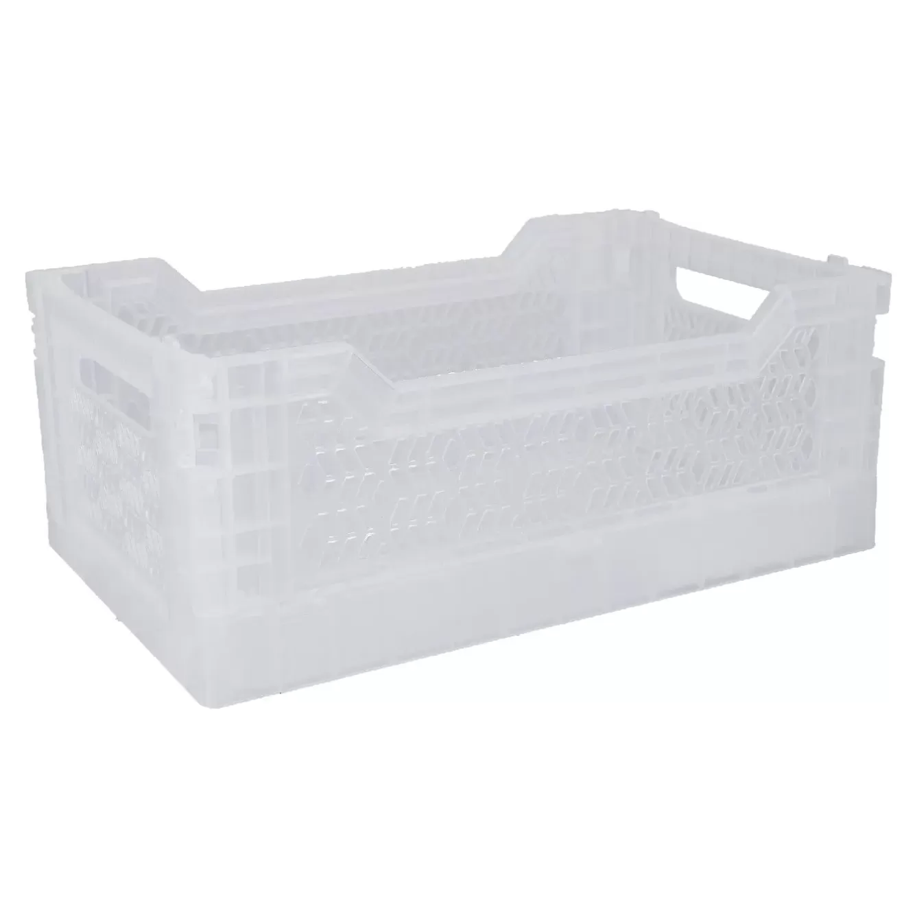 Organisation>NANU-NANA Klappbox, 27 X 17 X 11 Cm, Transparent