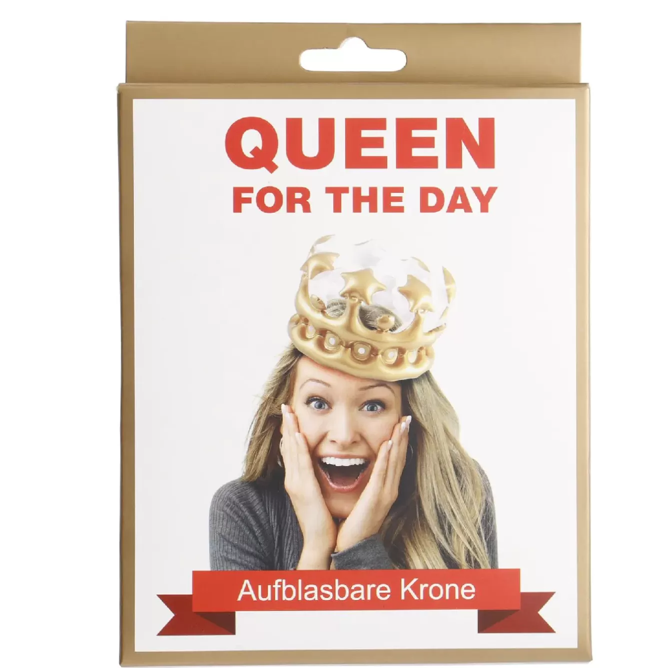 Jga | Geschenkideen>NANU-NANA Krone Queen, Aufblasbar