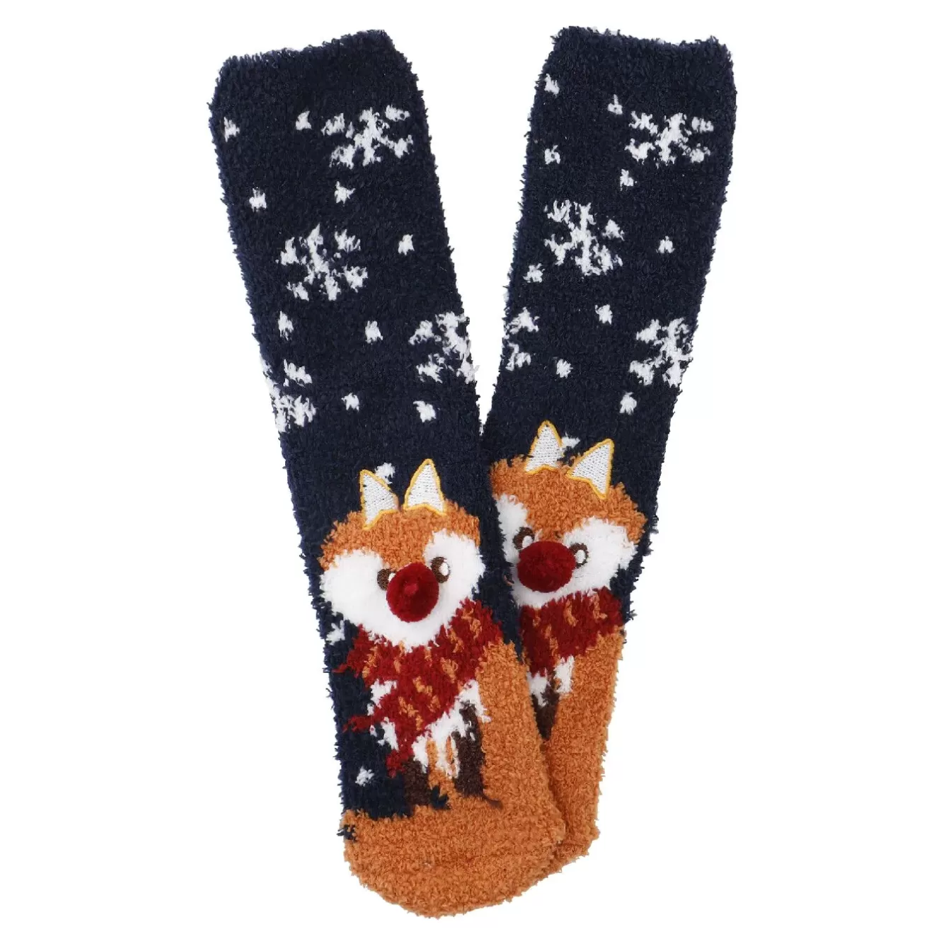 Geschenkideen | Fashion>NANU-NANA Kuschelsocken 3D/Xmas, Fuchs