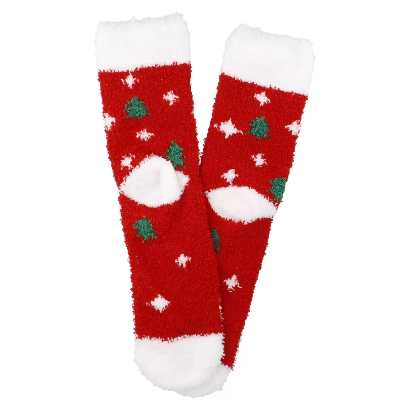 Fashion | Weihnachtsoutfit>NANU-NANA Kuschelsocken 3D/Xmas, Weihnachtsmann