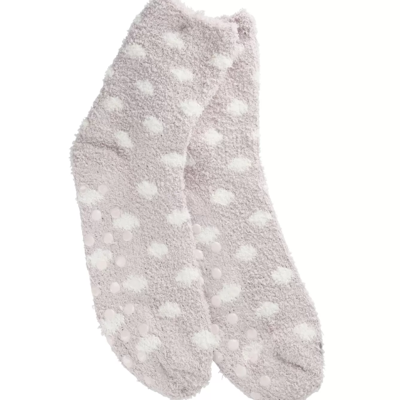 Geschenkideen | Fashion>NANU-NANA Kuschelsocken Anti-Rutsch, Punkte/flieder