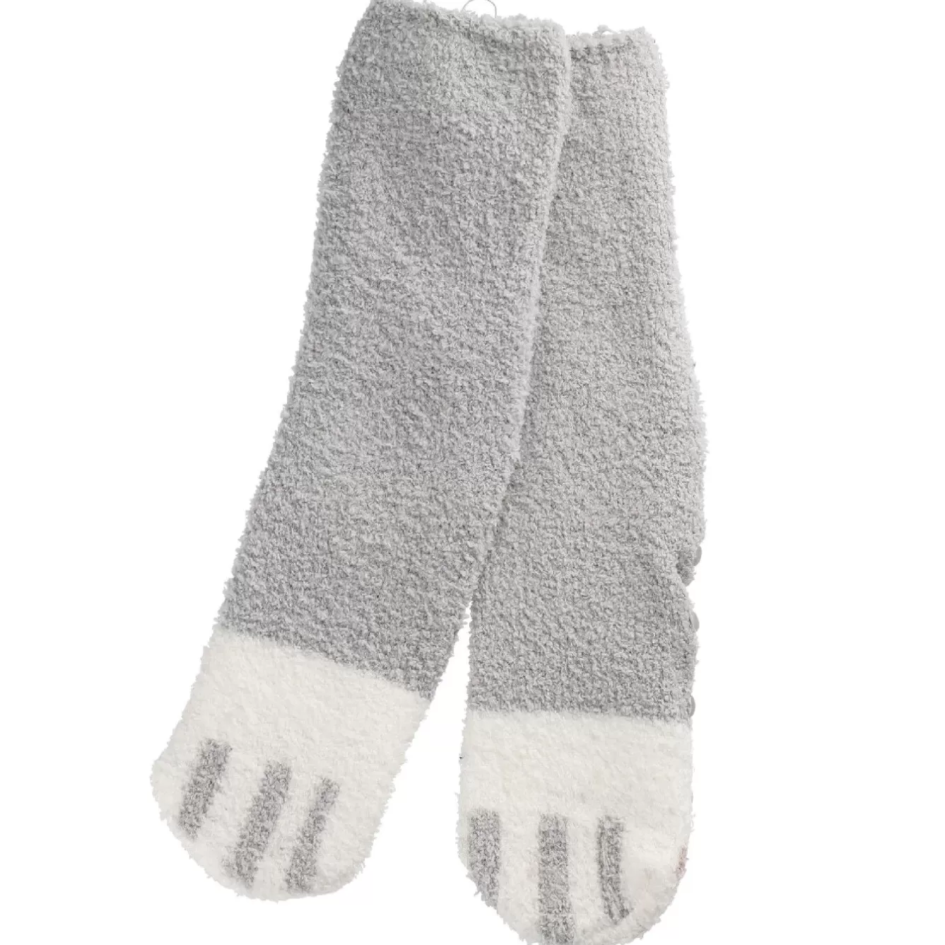 Geschenkideen | Fashion>NANU-NANA Kuschelsocken Anti-Rutsch, Uni/grau/offwhite