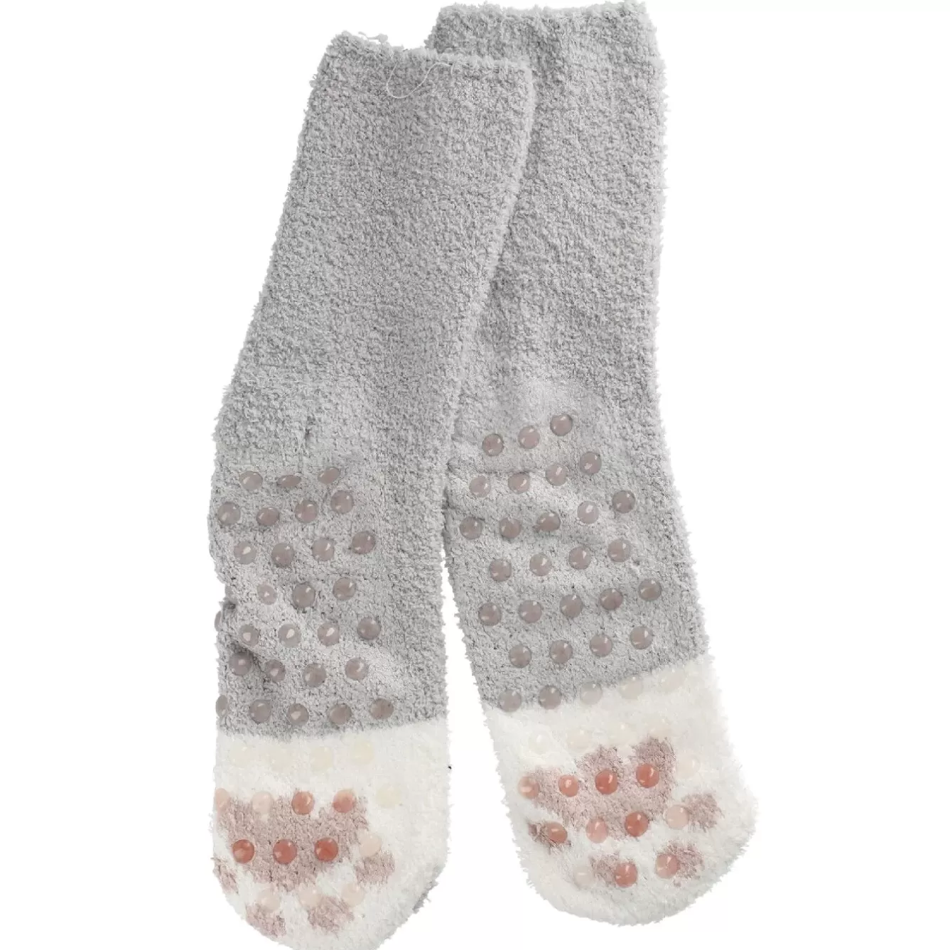 Geschenkideen | Fashion>NANU-NANA Kuschelsocken Anti-Rutsch, Uni/grau/offwhite