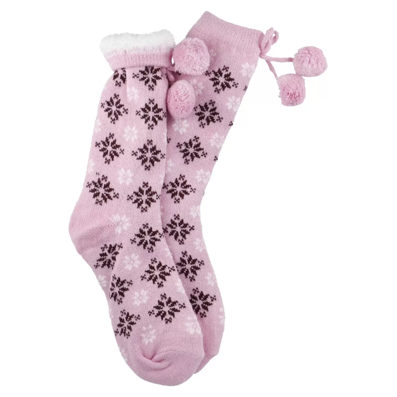 Fashion | Nikolaus>NANU-NANA Kuschelsocken Pompom, Rosa, Onesize