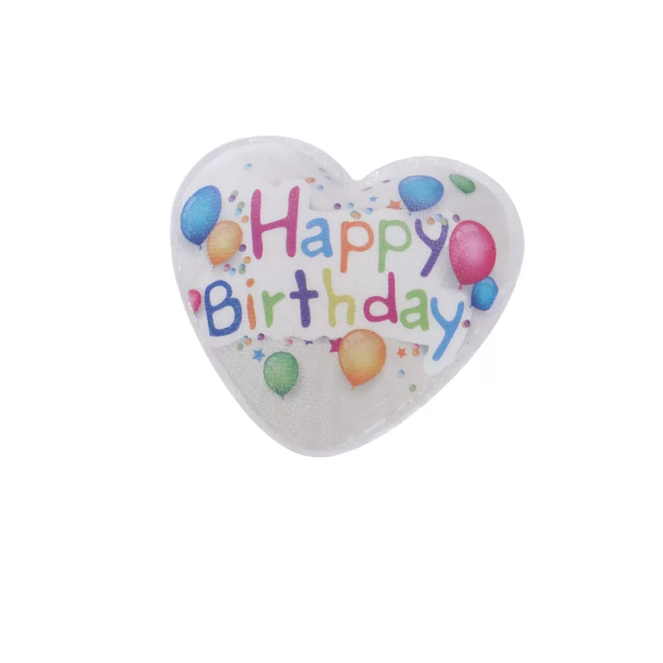 Geburtstag | Lichterwelt>NANU-NANA LED-Objekt Birthday, Herz/happy, 7 Cm