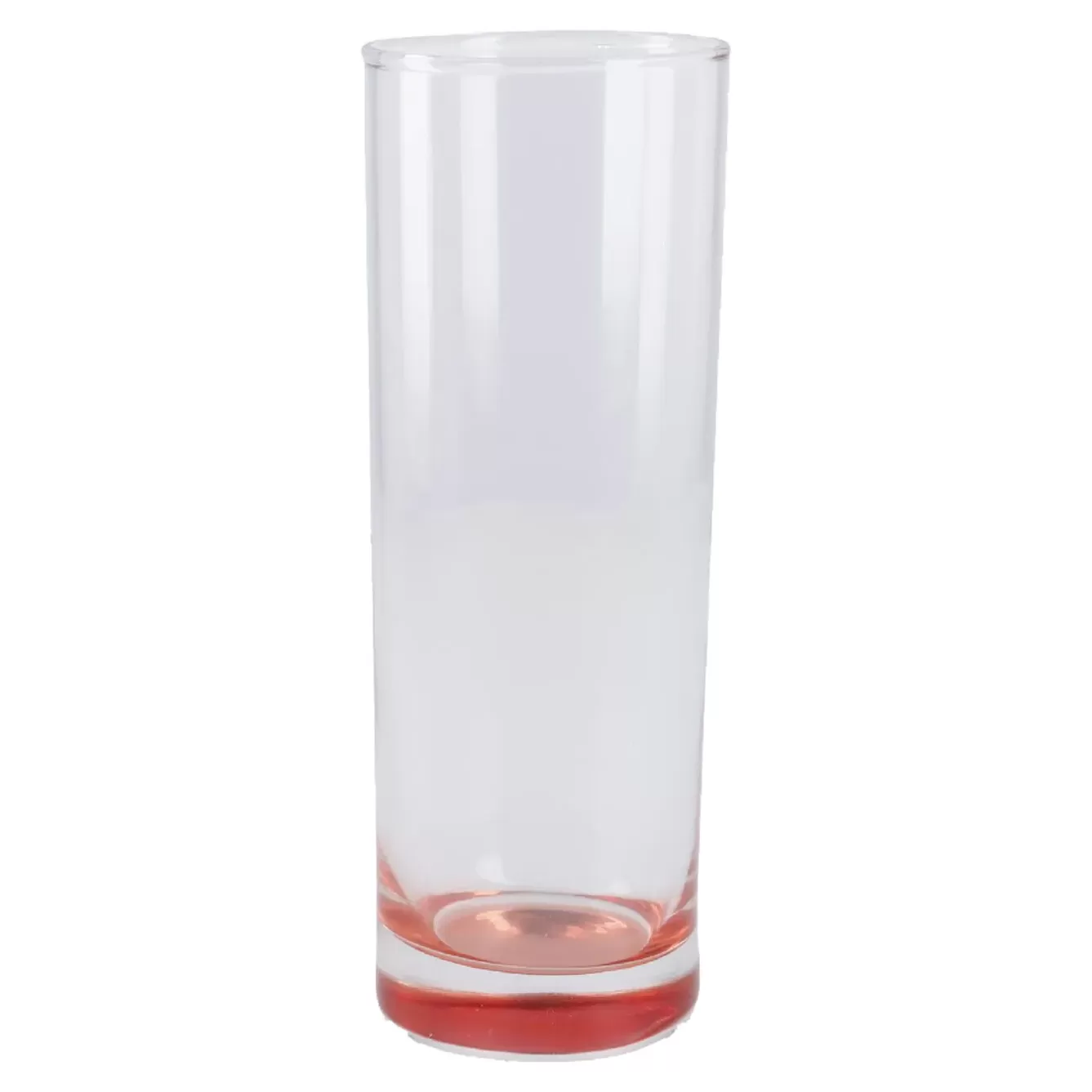 Küche>NANU-NANA Longdrink-Glas Farbboden, Rot, 300 Ml