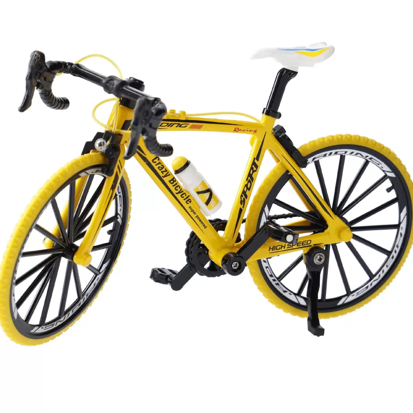 Geschenkideen | Spielzeug>NANU-NANA Mini-Fahrrad, Rennrad/gelb, 18 Cm