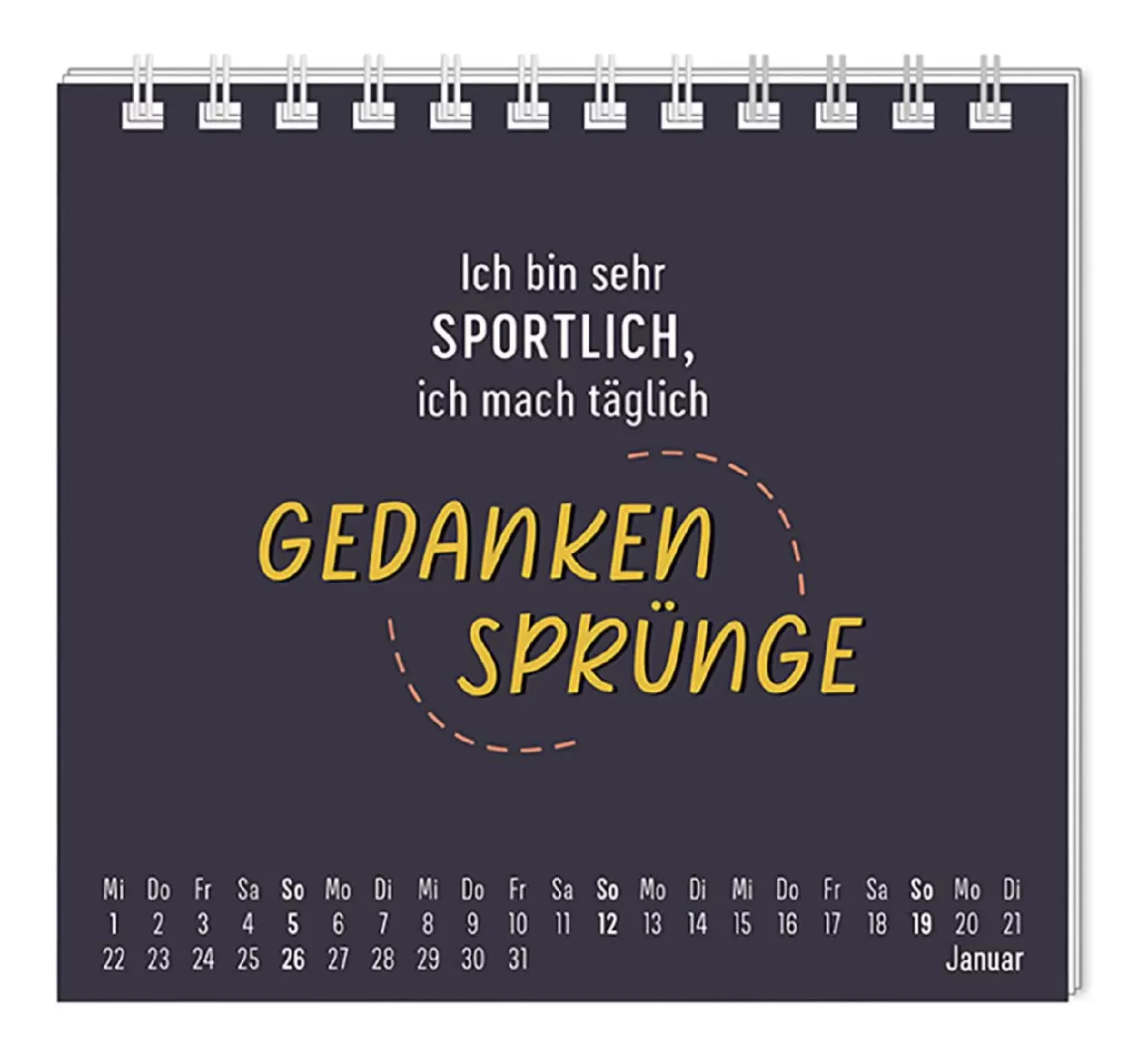 Kalender & Planer | Weihnachtsgeschenke>NANU-NANA Mini-Tischkalender 2025, Nett Kann Ich Auch