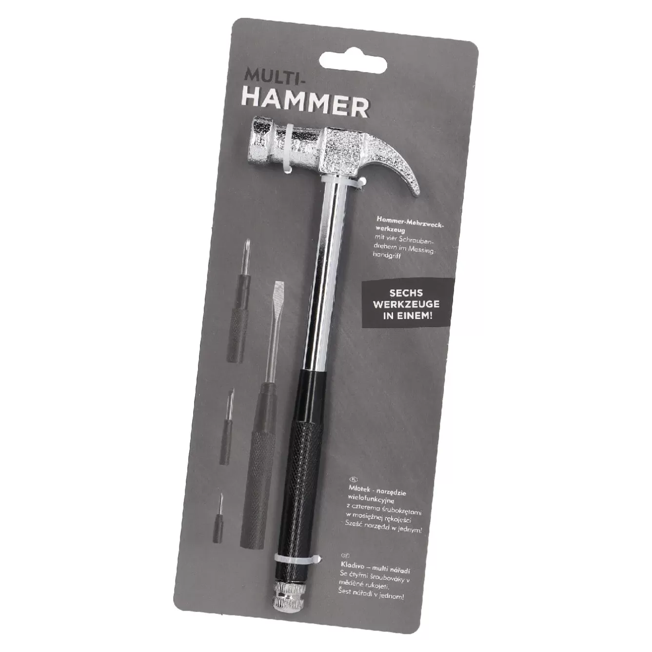 Geschenkideen | Gadgets>NANU-NANA Multitool Hammer, 19 Cm