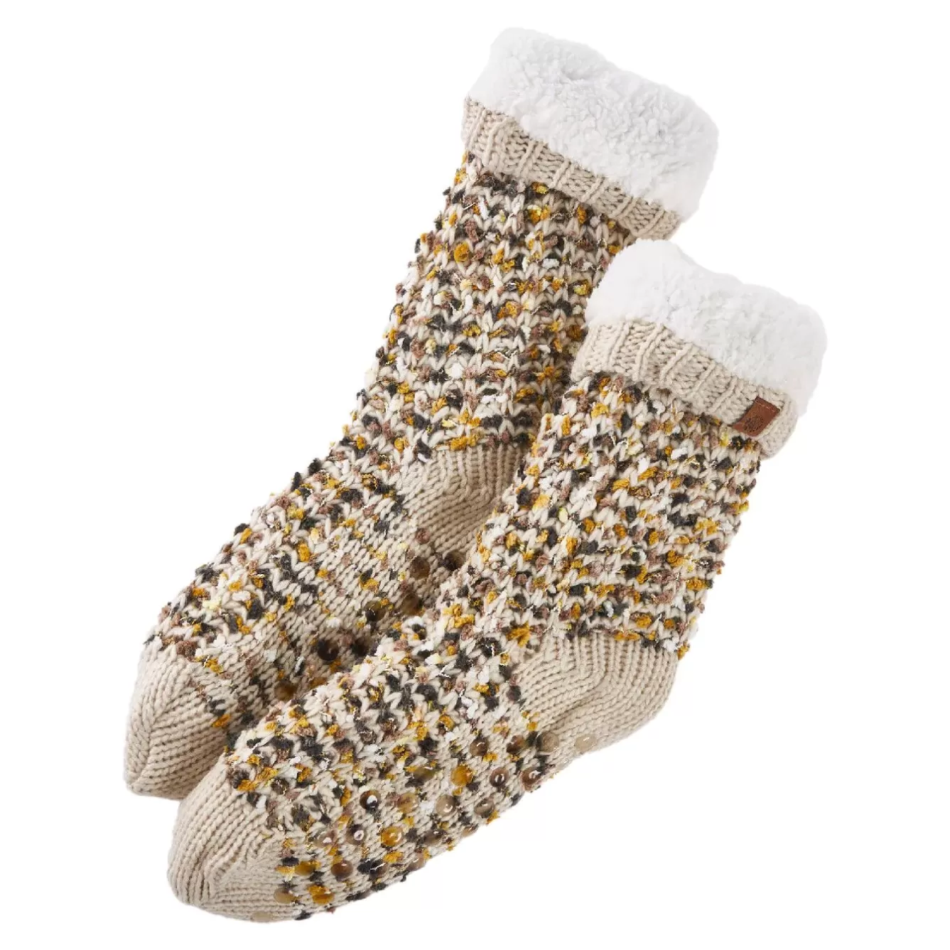 Geschenkideen | Fashion>NANU-NANA Norweger-Socken Popcorn, Beige