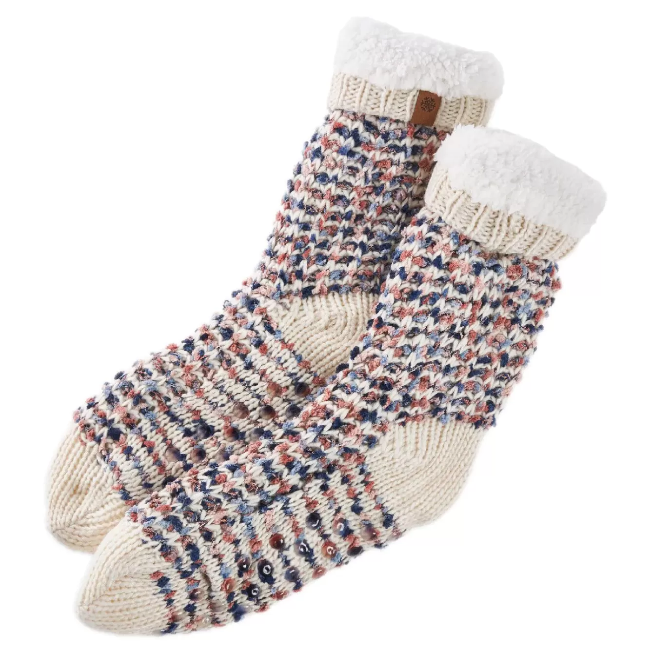 Geschenkideen | Fashion>NANU-NANA Norweger-Socken Popcorn, Offwhite