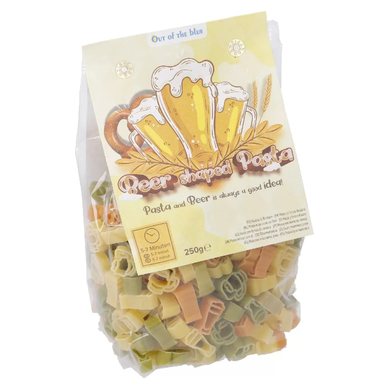 Geschenkideen | Küche>NANU-NANA Nudeln Spruch, Bier-Pasta, 250 G