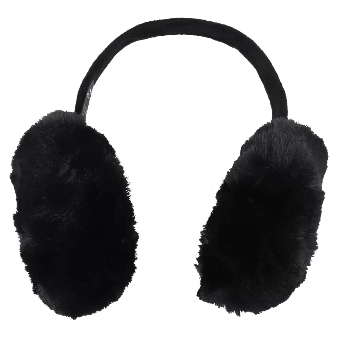 Fashion>NANU-NANA Ohrenwärmer Fluffy XXL, Schwarz